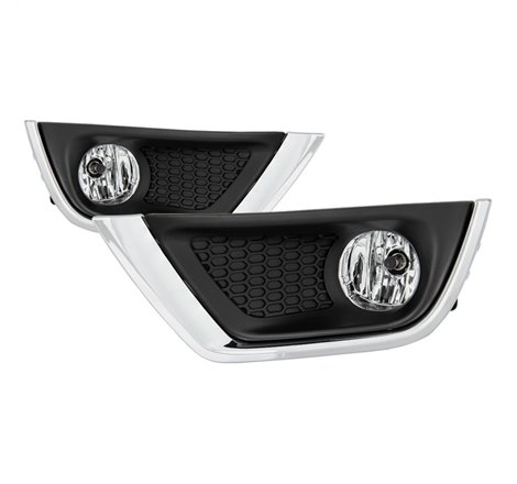 Spyder Jeep Compass 2017-2019 OEM Style Fog Light w/Universal Switch - H8(Included) - Clear
