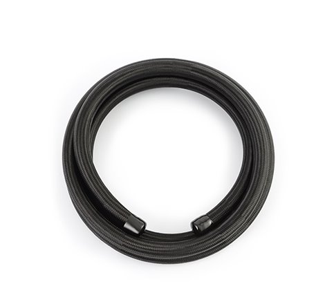 Mishimoto 10Ft Stainless Steel Braided Hose w/ -4AN Fittings - Black