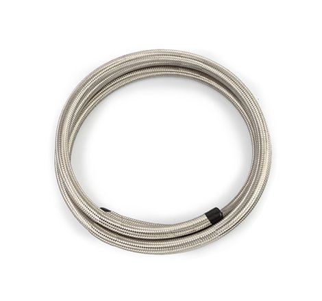 Mishimoto 10Ft Stainless Steel Braided Hose w/ -4AN Fittings - Stainless
