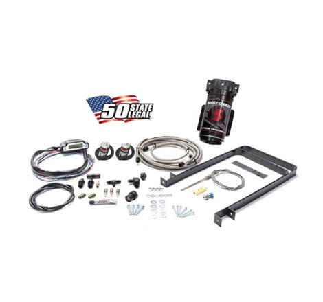 Snow Performance Univ. Stg 3 Boost Cooler Water Inj. Kit TD (SS Braided Line/4AN Fittings) w/o Tank