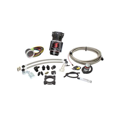Snow Performance 13-18 Ford Focus ST Stg 2 Boost Cooler Water Inj Kit (SS Braided Line/4AN) w/o Tank