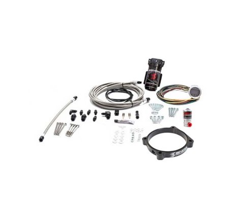 Snow Performance Stg 2 Boost Cooler 105mm Hellcat Water Injection Kit (SS Braided Line) w/o Tank