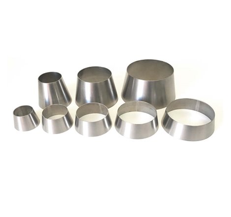 Ticon Industries 1-3/16in OAL 2.0in to 2.5in Titanium Transition Reducer Cone - 1.2mm Thickness