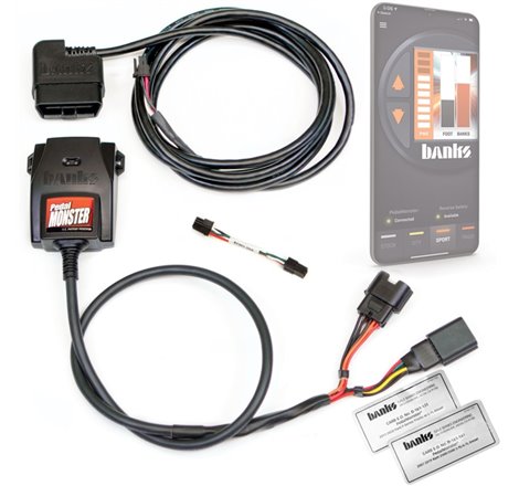 Banks Power Pedal Monster Kit (Stand-Alone) 07-19 RAM 2500/3500/11-20 Ford F-Series 6.7L Use w/Phone