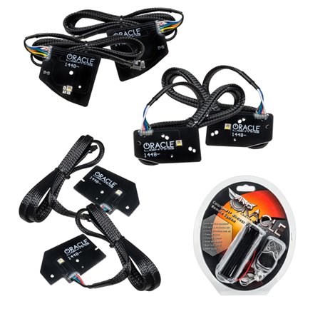 Oracle 19-21 RAM 1500 Projector LED Headlight DRL Upgrade Kit - ColorSHIFT RGBW+A w/ RF Controller
