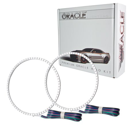 Oracle Ford Mustang 10-12 LED Fog Halo Kit - GT Grille Fogs - ColorSHIFT