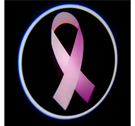 Oracle Door LED Projectors - Pink Ribbon Breast Cancer