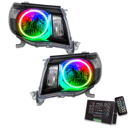 Oracle 05-11 Toyota Tacoma SMD HL - Black - ColorSHIFT w/ 2.0 Controller