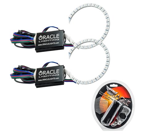 Oracle 18-21 Ford Mustang LED Headlight Halo Kit - ColorSHIFT