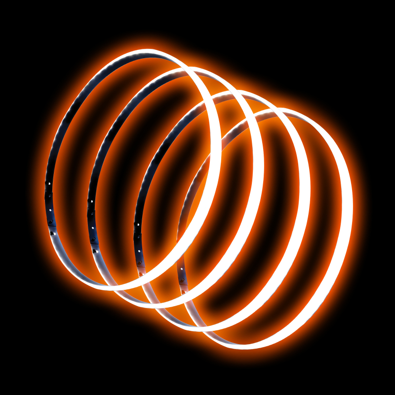 Oracle LED Illuminated Wheel Rings - Amber