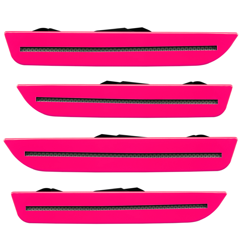 Oracle 10-14 Ford Mustang Concept Sidemarker Set - Tinted - Performance Pink Metallic (P7)