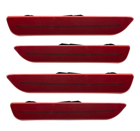 Oracle 10-14 Ford Mustang Concept Sidemarker Set - Ghosted - Ruby Red Metallic (RR)
