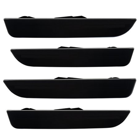 Oracle 10-14 Ford Mustang Concept Sidemarker Set - Ghosted - Ebony/Black (UA)
