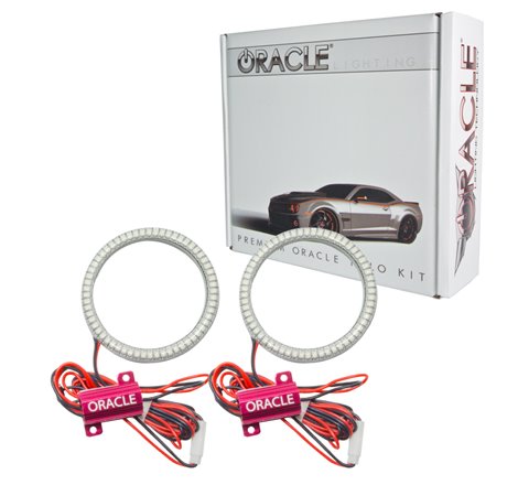 Oracle Ford Mustang 10-14 WP LED Projector Fog Halo Kit (V6 Cali Edition) - White