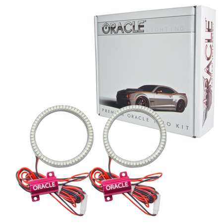 Oracle Ford Mustang 10-14 WP LED Projector Fog Halo Kit (V6 Cali Edition) - White
