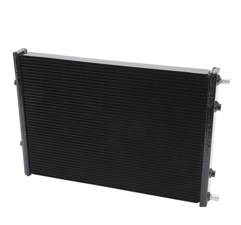 Edelbrock Heat Exchanger Dual Pass Single Row 24in x 16.5in x 2.12in - Black