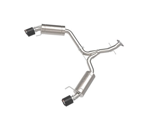 aFe POWER Takeda 06-13 Lexus IS250/IS350 SS Axle-Back Exhaust w/ Carbon Tips