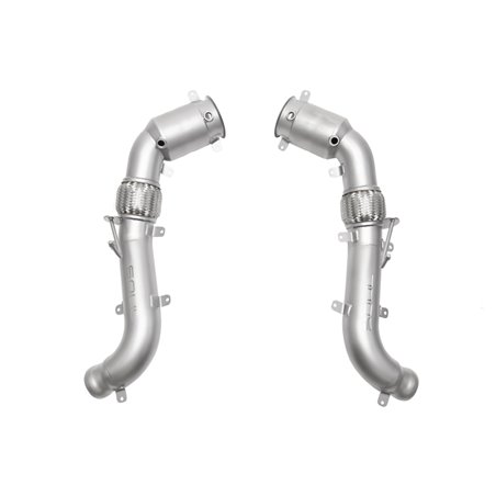 SOUL 14-17 McLaren MP4-12C / 650S / 675LT 3.5in Sport Downpipes (w/ 200 Cell Cats)