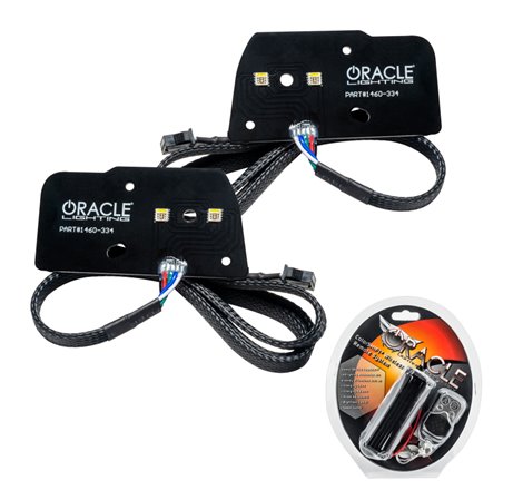 Oracle 21-22 Ford F-150 ColorSHIFT RGB+W Headlight DRL Upgrade Kit w/ RF Controller