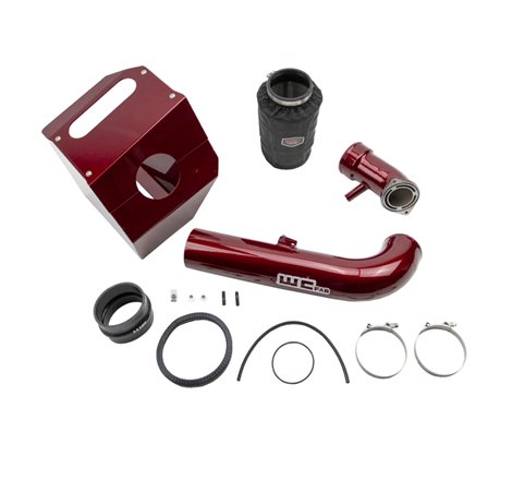 Wehrli 17-19 Chevrolet 6.6L L5P 4in Intake Kit Stage 2 - WCFab Red