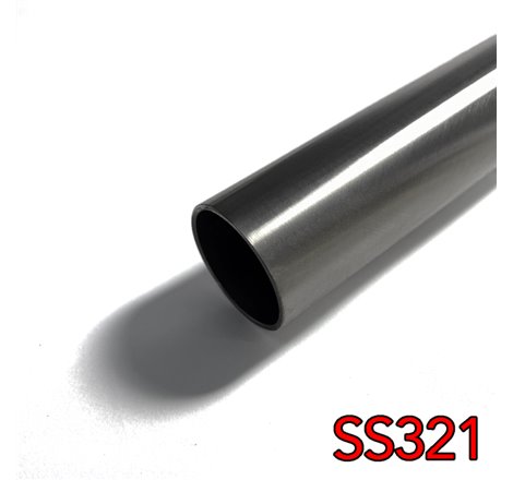 Stainless Bros 2in SS321 Straight Tube - 16GA/.065in Wall - 48in Length