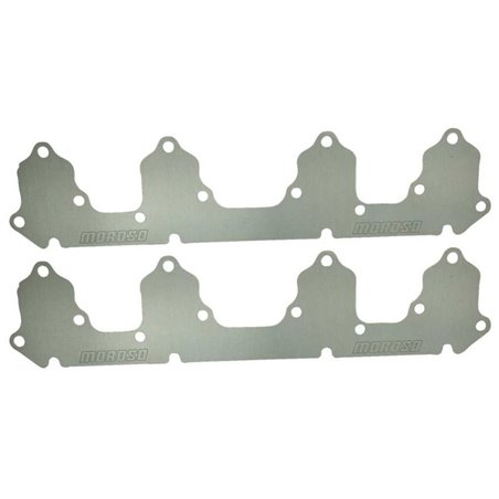 Moroso Ford FE Exhaust Block Off Storage Plate - Pair