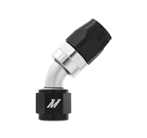 Mishimoto Aluminum -8AN 45 Degree Fitting - Black