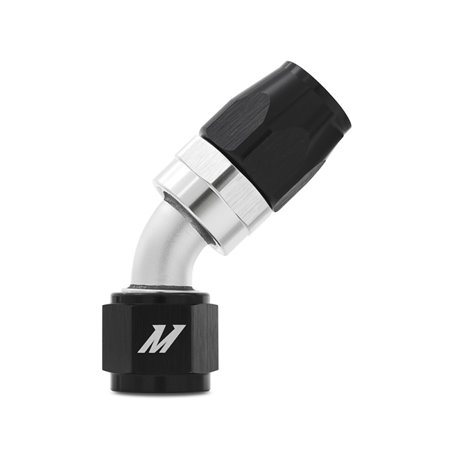 Mishimoto Aluminum -8AN 45 Degree Fitting - Black