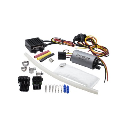 Fuelab 253 In-Tank Brushless Fuel Pump Kit w/9mm Barb & 6mm Siphon/72002/74101/Pre-Filter - 350 LPH