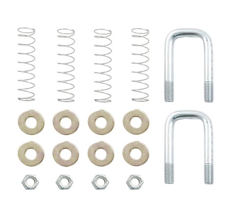 Curt Replacement Original Double Lock Safety Chain Anchor Kit (Fits 60607)