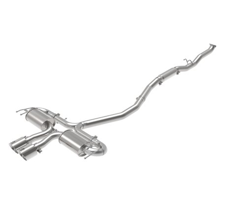 aFe Takeda 3in 304 SS Cat-Back Exhaust System w/Polished Tips 17-21 Honda Civic Sport L4-1.5L (t)