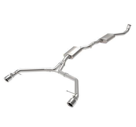 afe MACH Force-Xp 13-16 Audi Allroad L4 SS Cat-Back Exhaust w/ PolishedTips