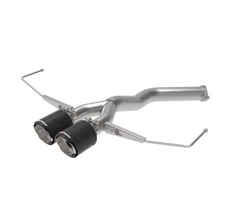 aFe Takeda 3in-2.5in 304 SS Axle-Back Exhaust w/ Carbon Tip 19-20 Hyundai Veloster I4-1.6L(t)