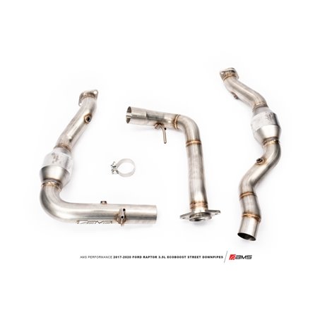 AMS Performance 17-20 Ford Raptor 3.5L Ecoboost Street Downpipes