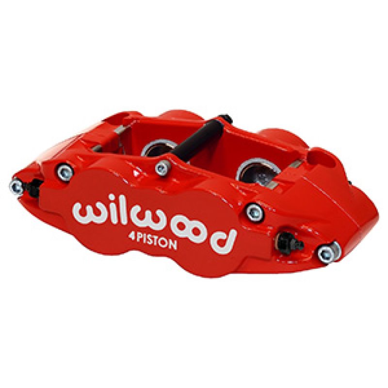 Wilwood Caliper-Forged Superlite 4R 1.38/1.38in Pistons 1.10in Disc, Red