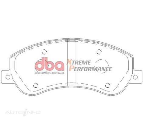 DBA 06-18 Ford Transit XP Extreme Performance Brake Pads