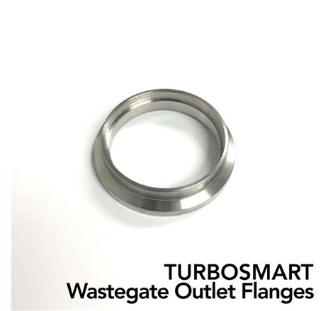 Ticon Industries Turbosmart 40mm Comp-Gate Titanium Outlet Flange for 1.5in Tubing
