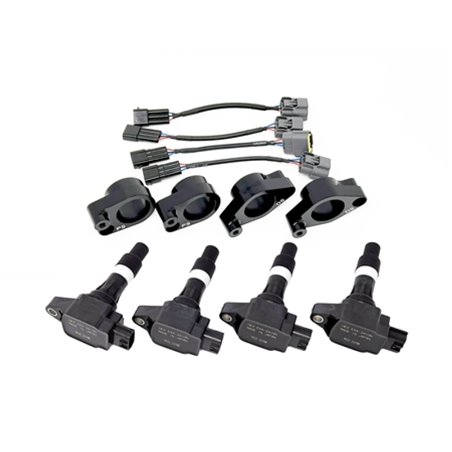 Torque Solution Subaru EJ20/EJ25 R35 GTR Coil On Plug Adapter Kit - Coils Included
