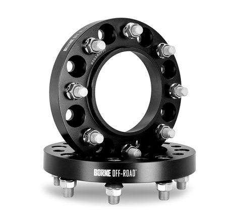 Mishimoto Borne Off-Road Wheel Spacers - 8X170 - 125 - 38.1mm - M14 - Black