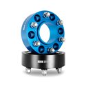 Mishimoto Borne Off-Road Wheel Spacers - 6x139.7 - 106 - 50mm - M12 - Blue