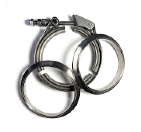 Stainless Bros 3.0in SS304 V-Band Quick Release Clamp Assembly (2 Flanges/1 Clamp)