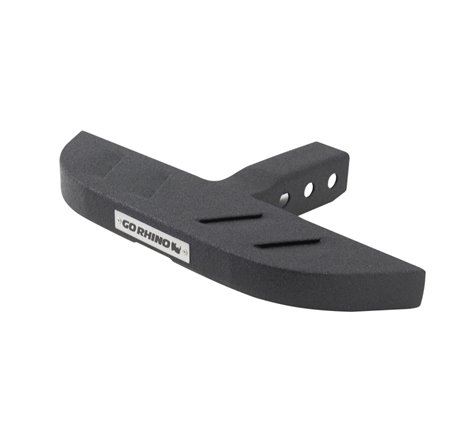 Go Rhino RB10 Slim Hitch Step - 18in. Long / Universal (Fits 2in. Receivers) - Bedliner Coating