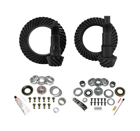 Yukon Complete Gear and Kit Pakage for JL Jeep Non-Rubicon w/ D35 Rear & D30 Front - 4:56 Gear Ratio