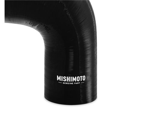 Mishimoto Silicone Reducer Coupler 90 Degree 2.5in to 4in - Black