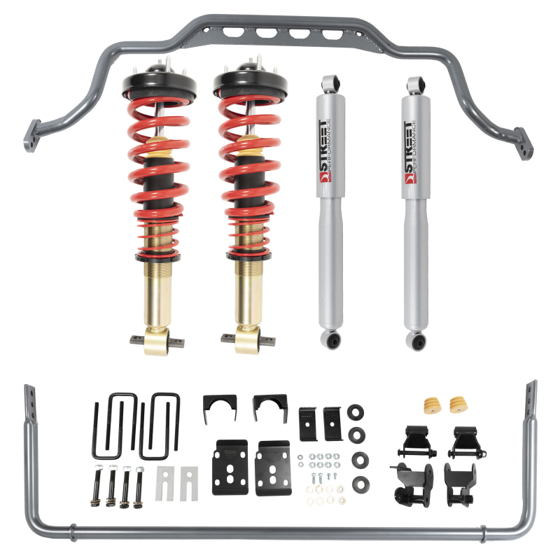 Belltech 21+ Ford F-150 2WD Performance Handling Kit (1-3.5in Front/4.5in Rear Drop )