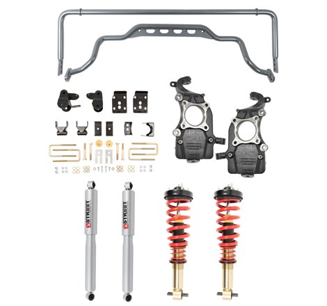 Belltech 21+ Ford F-150 2WD Performance Handling Kit (3-5.5in Front/6.5in Rear Drop )