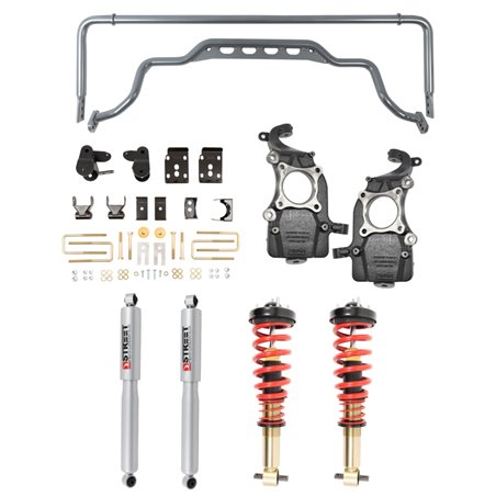 Belltech 21+ Ford F-150 2WD Performance Handling Kit (3-5.5in Front/6.5in Rear Drop )