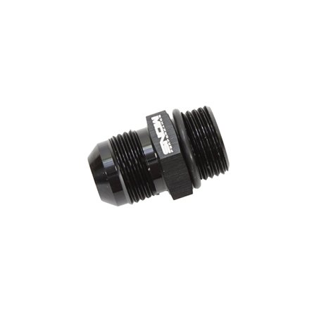 Snow -10 ORB to -10AN Straight Fitting (Black)