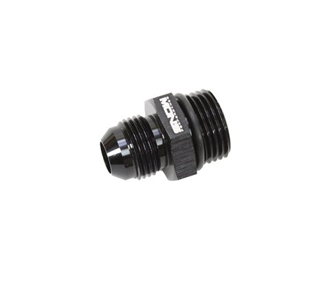 Snow -10 ORB to -8AN Straight Fitting (Black)
