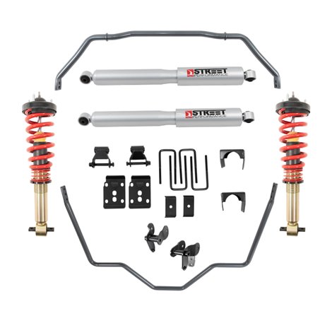 Belltech 2021+ Ford F-150 2WD 0-3in Front 5.5in Rear Complete Lower Kit with SP Shocks